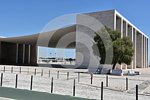 The Pavilhao de Portugal in Lisbon, Portugal