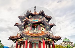 Pavilion at the 228 Peace Memorial Park in Taipei, Taiwan