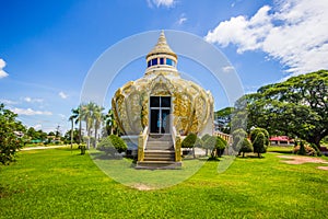 Pavilion (Bat Bo Holy Father money) Wat Yang Khoi Kluea at Phichit Thailand.