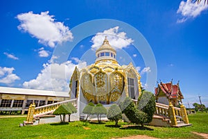 Pavilion (Bat Bo Holy Father money) Wat Yang Khoi Kluea at Phichit Thailand.