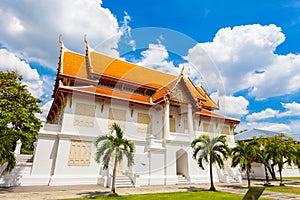 pavilion in Benjamaborphit temple