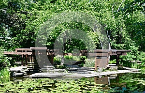 Pavilion at Caldwell Lily Pond