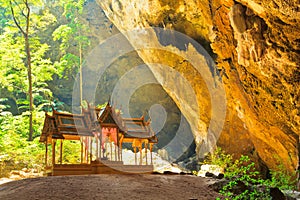 Pavilion in the cave, Thailand