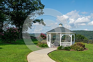 Pavilion Gazebo in a Garden Park photo