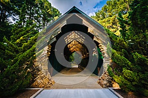 Pavilion at Jetton Park, in Cornelius, North Carolina. photo