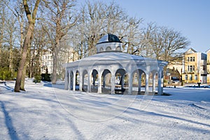 Pavilion of mineral water spring - Frantiskovy Lazne - Franzensbad - Czech Republic