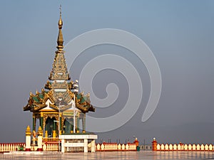 The Ouparta Thandi Zedi pagoda in Myanmar