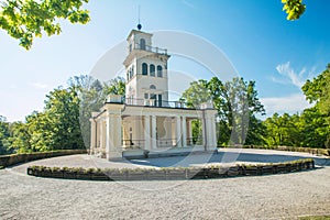 Pavilion in park Maksimir in Zagreb, Croatia