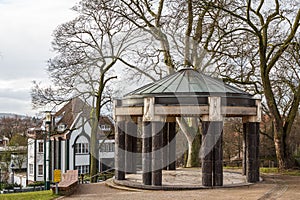 Pavilion in the park near Wedding Tower in Darmstadt