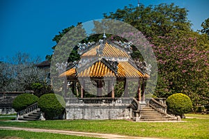 Pavilion in parks of citadel, Hue