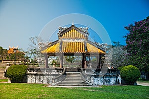 Pavilion in parks of citadel, Hue