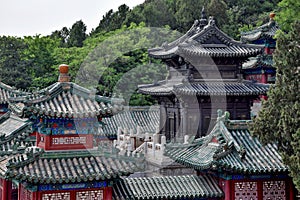 Pavilion of Precious Clouds, on the grounds of the Summer Palace in Beijing