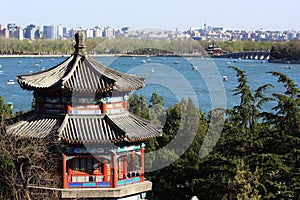 Pavilion in Summer Palace, beijing