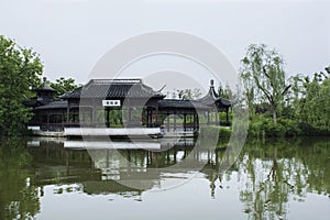 Pavilion on water