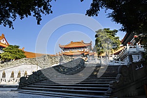 Pavilion in yuanxuan taoist temple guangzhou, China