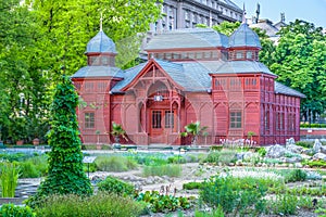 Pavilion in Zagreb, Croatia.