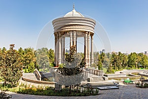 Pavillion at Navruz Palace in Dushanbe