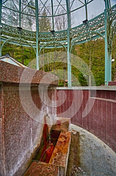 Pavillon in Borjomi with Mineral Water