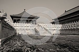 pavillons of the Forbidden city