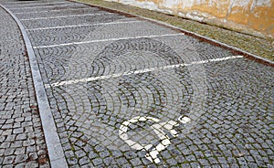 The paving block is used for paving outdoor paved areas intended for