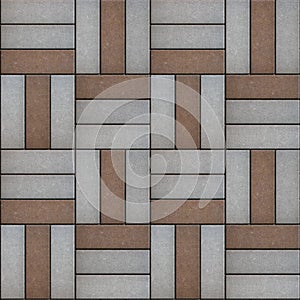 Paving Geometric Shapes Consisting of a