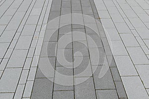 Paving groove