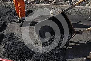 Paving the road with porous asphalt for traffic noise reduction