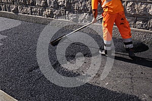 Paving the road with porous asphalt for traffic noise reduction