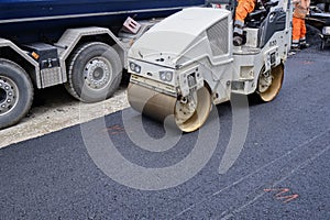 Paving the road with porous asphalt for traffic noise reduction