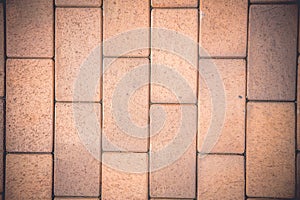 Paving slabs background texture lifestyle, morning