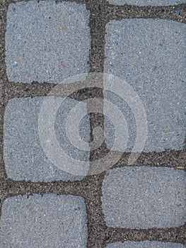 Paving slabs, close-up view