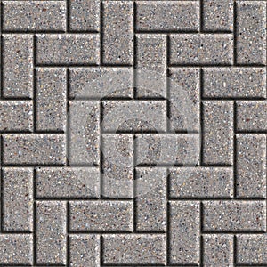 Paving Slabs. Seamless Tileable Texture.