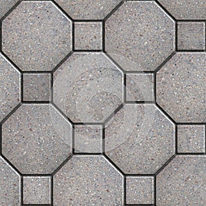 Paving Slabs. Seamless Tileable Texture.