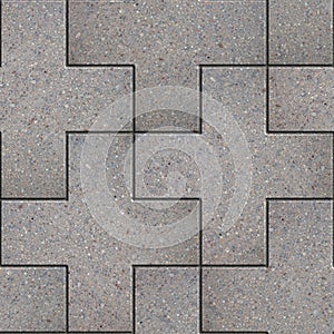 Paving Slabs. Seamless Tileable Texture.