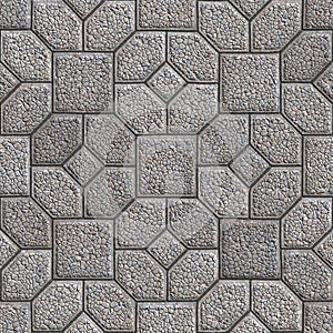 Paving Slabs. Seamless Tileable Texture.