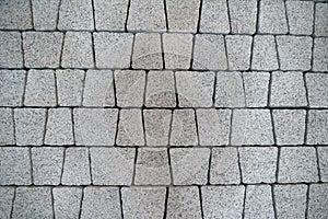 Paving stone close up