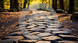 Paving Stones in forest