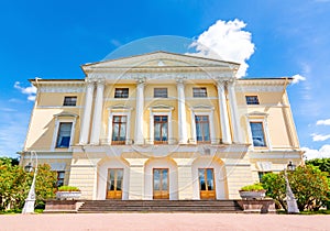 Pavlovsk palace in Pavlovsky park, Staint Petersburg, Russia