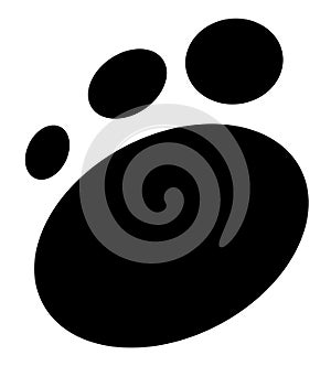 Paw print