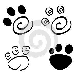 Paw print