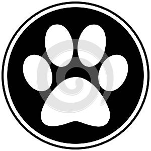 Paw Print Symbol