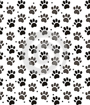 paw prints background