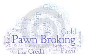 Pawn Broking word cloud.