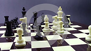 Pawn initiative at chess game