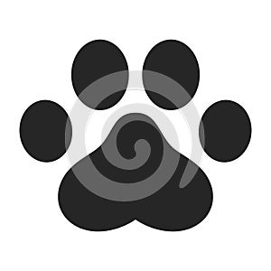 Pawprints Sign Footprints silhouette clipart