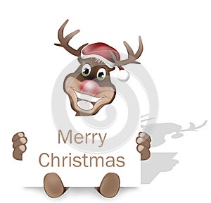 Paws Rudolf Happy Smile Christmas Design