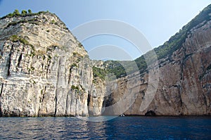 Paxos Blue Caves