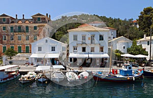 Paxos island in Greece photo