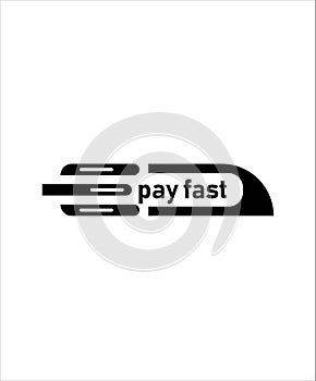 Pay fast design icon,vector best illustration design icon,money transfer flat design icon.