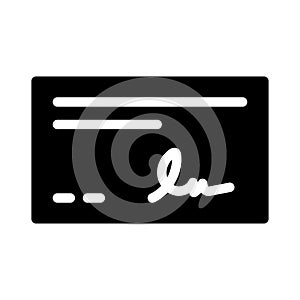 Pay vector glyph flat icon